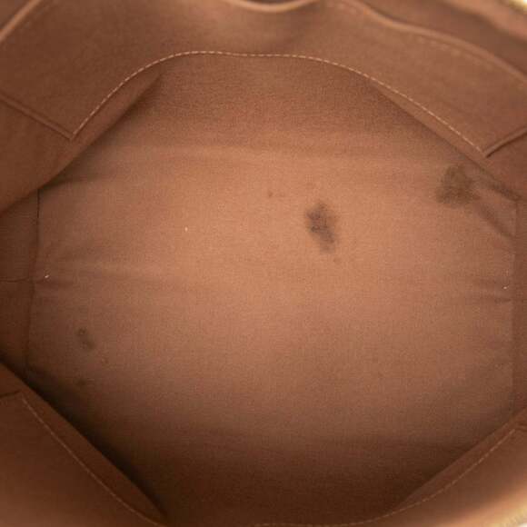 LOUIS VUITTON Authentic Brown Monogram Leather Shoulder Bag - Picture 4 of 6